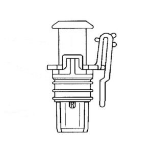 Kompakt 1.1m / Connector 6P / Code 1 / Black