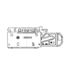 154P-E EMS / Contact Housing 58P / Code A / Exit right