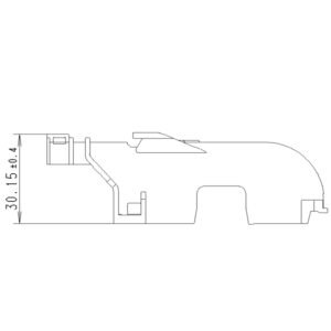 EuCon 38P-N/CB / Cover / Exit flat