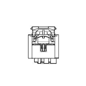 Trapez / Connector 5P / Code B / Black