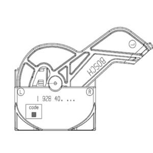 56P-V EMS / Contact Housing 56P-B / Exit left / Code 13