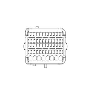 56P-V EMS / Holding Plate 56P-A/B / All cavities open