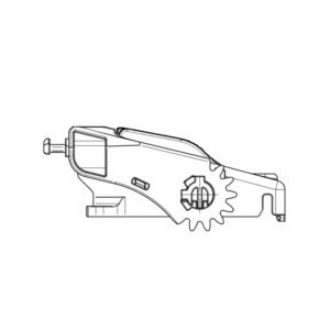 196P EMS / Cover 105P/91P / Exit left / Additional locking
