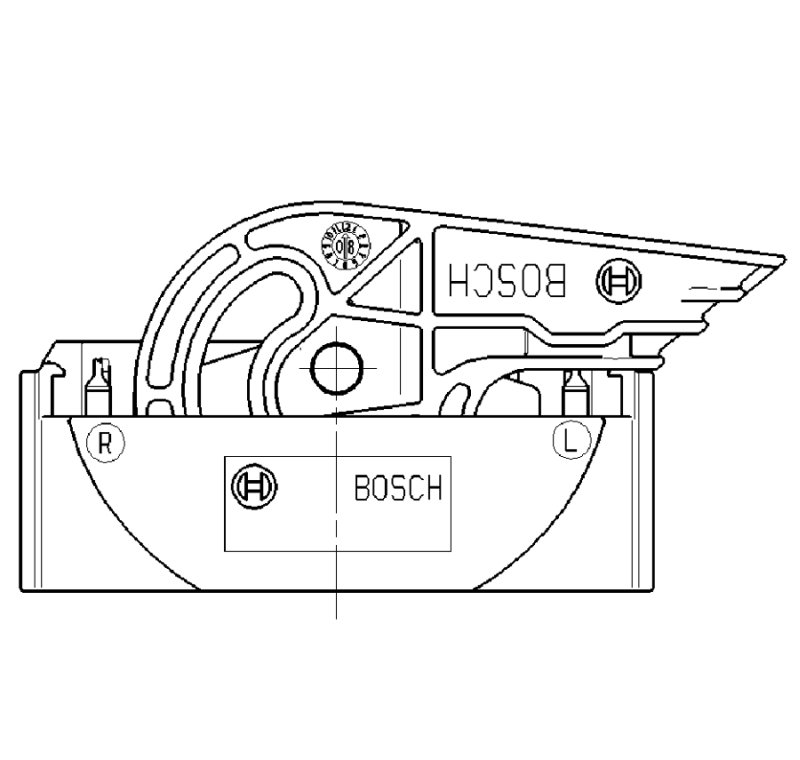 EuCon 38P-CB / Contact Housing / Exit Right / Code 0
