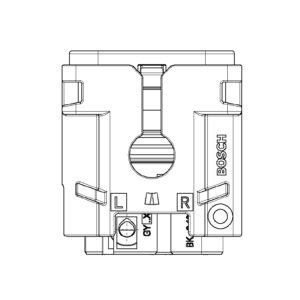 336P-CV EMS / Contact Housing 48P / Coding F